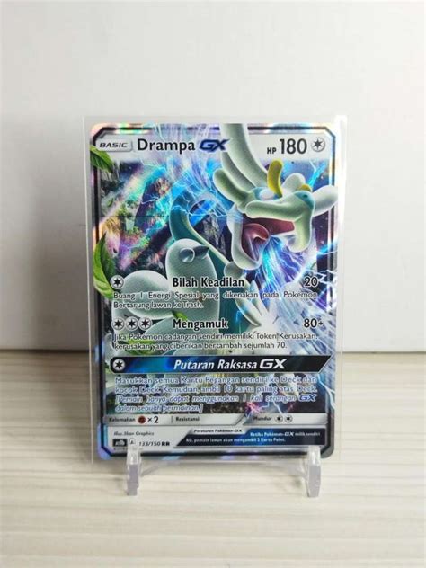 Jual Kartu Pokemon Tcg Indonesia Drampa Gx Rr Di Seller Syllogiid