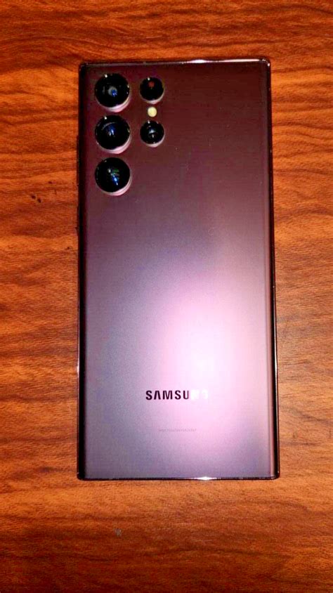 Samsung Galaxy S22 Ultra Sm S908w 256gb Burgundy Unlocked Ca 887276622682 Ebay