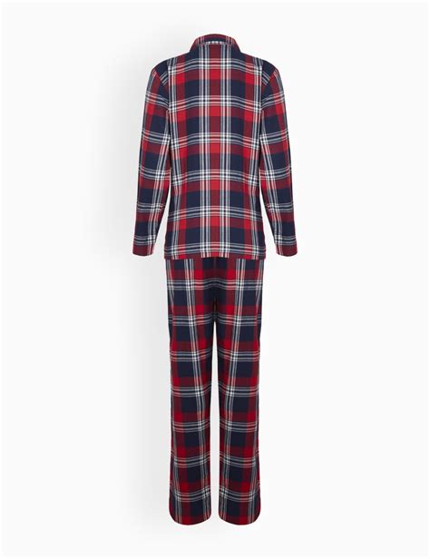 Personalised Tartan Ladies Pyjama Set Dollymix Mands