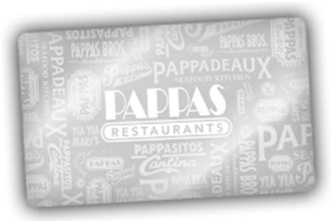 Pappasito's Cantina - Gift Cards