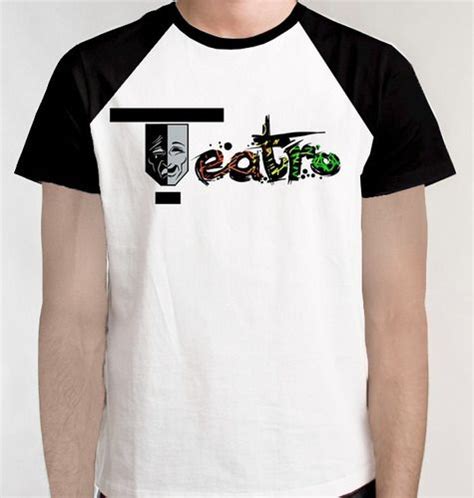 Camiseta Raglan Teatro Arte Ato Camisa Blusa Curso Faculdade R 52 9