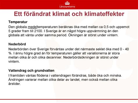 Ett F R Ndrat Klimat Och Klimateffekter Ppt Ladda Ner