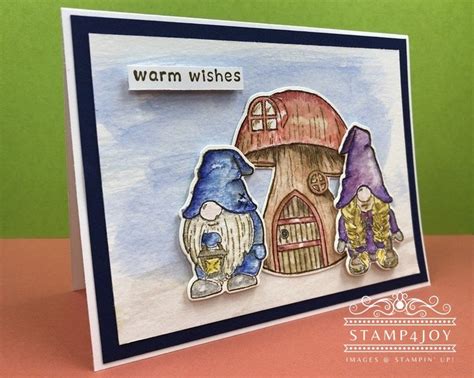 Watercolor Handmade Cards • Stamp4Joy