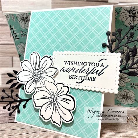 Nigezza Creates Ink Stamp Share February Blog Hop Card Sketch