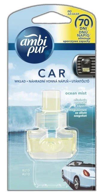 Ambi Pur Samochodowy Od Wie Acz Powietrza Ocean Mist Ml Ambi Pur