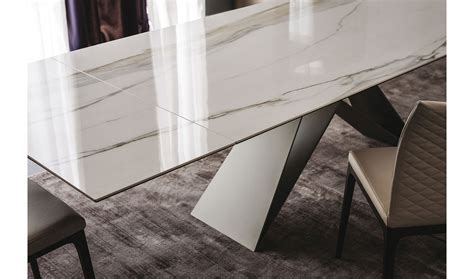 Mesa De Comedor Extensible Premier Keramik Drive Cattelan