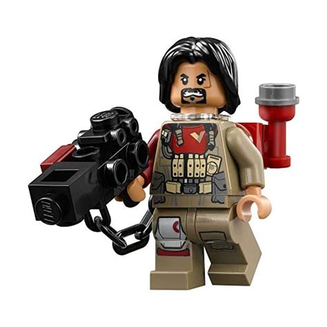 Lego Star Wars Rogue One Baze Malbus Minifigure with Weapon ...