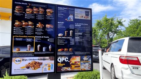 Mcdonalds Drive Thru Breakfast Menu 2022