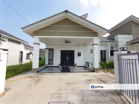 Single Storey Semi D House Taman Indah Putera Sepang Selangor For