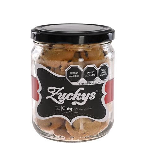 Zuckys Galletas Con Chipas Sabor Chocolate G El Palacio De Hierro