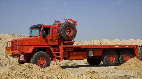 Oilfield bed-truck with winch- RAC Germany