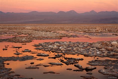 Laguna Chaxa Sunset | Atacama, Chile | Mountain Photography by Jack Brauer