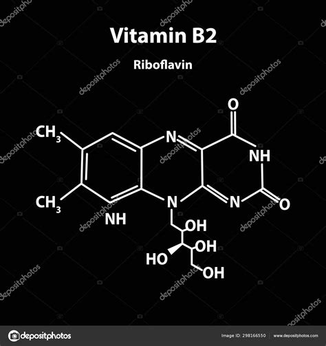 Vitamin B2 Structure