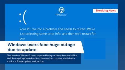 CrowdStrike Update Causes Global Windows Outage How To Fix The Blue