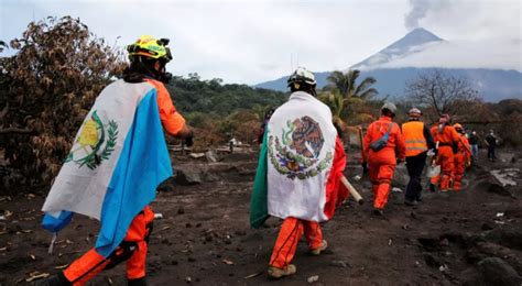 Concluyen las labores de búsqueda en el volcán de Fuego en Guatemala