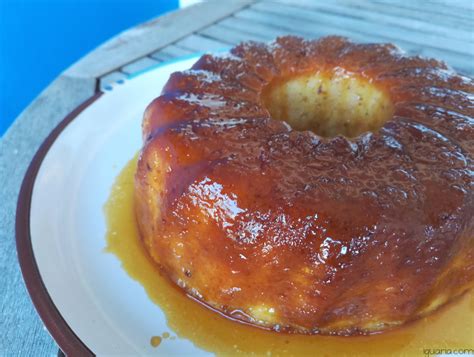 Pudim Cremoso De Pão · Iguaria Receita E Culinária