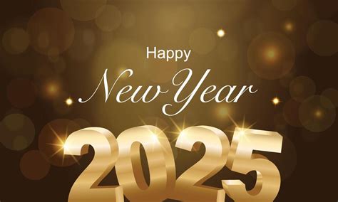 2025 Happy New Year Background Design Greeting Card Banner Poster