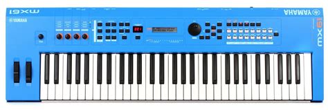 Yamaha MX-61 61-Key Synthesizer - Blue (MX61 / MX 61)