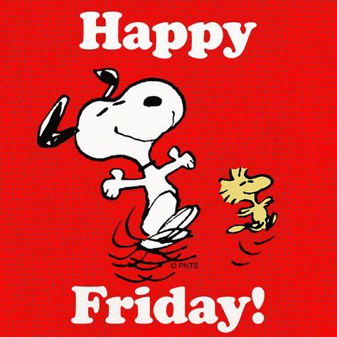 Snoopy Happy Dance Friday