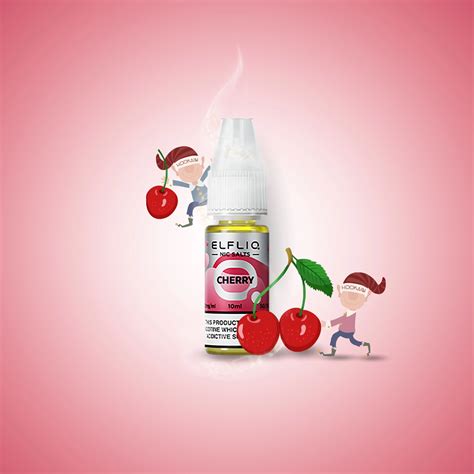 Elf Bar Elfliq Cherry Mg E Liquid Buy Cheap