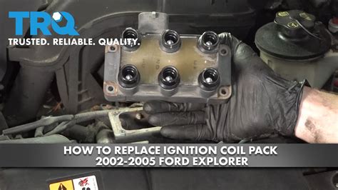 How To Replace Ignition Coil Pack Ford Explorer Youtube