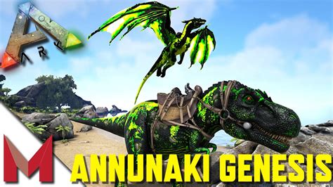 ARK ANNUNAKI GENESIS MOD BA POISON T REX W XBCRAFTED ARK