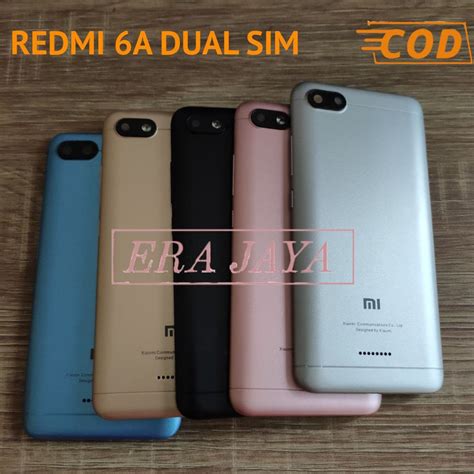 Jual XIAOMI REDMI 6A Backdoor Tutup Belakang Hp Xiaomi Redmi 6A Dual