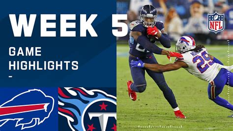 Bills Vs Titans Week 5 Highlights NFL 2020 YouTube