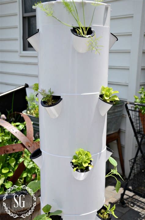 The Beauty And Bounty Of Tower Gardening Tower Garden Diy Tower