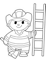 Firefighter And Fire Safety Coloring Pages And Printable Activities