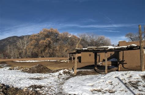 Premium Photo | Taos pueblo in new mexico