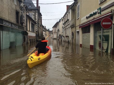 Inondations à Nemours une crue tout simplement historique