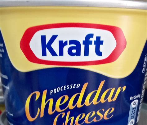 Kraft Processed Cheddar Cheese 25g