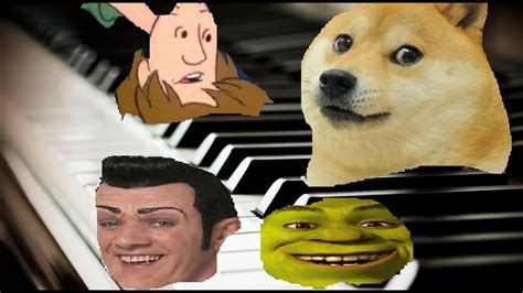 Meme Mashup On Piano Youtube