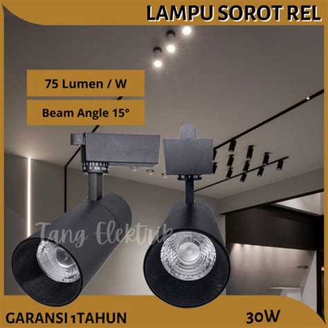 Promo Lampu Sorot Rel Track Led Tracklight Spotlight Led W