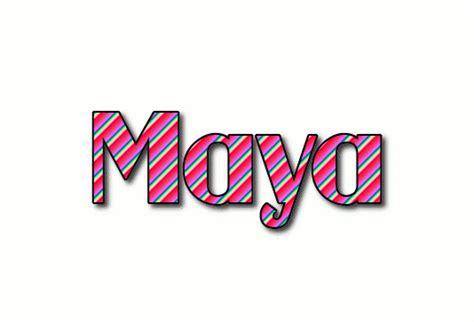 Maya Logo | Free Name Design Tool from Flaming Text