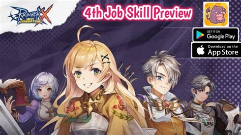 Ragnarok X Generation Th Job Skill Preview All Class Skill Preview