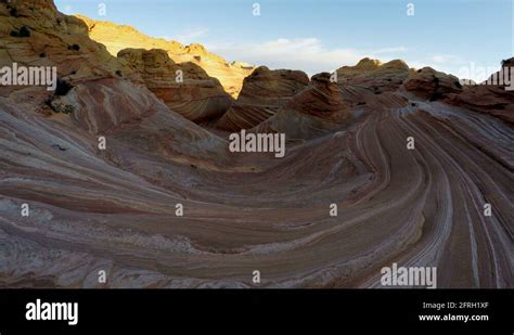 Hiking in Coyote Buttes North, The Wave Stock Video Footage - Alamy