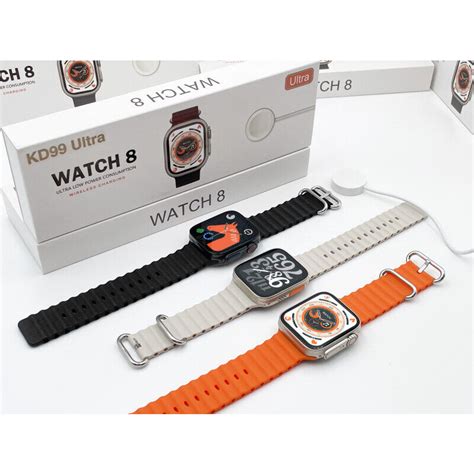 Kd Ultra Smart Watch Waterproof Bluetooth Call Men Women Smart Watch