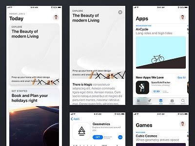 ios app store design ui  felix lebedinzew  dribbble