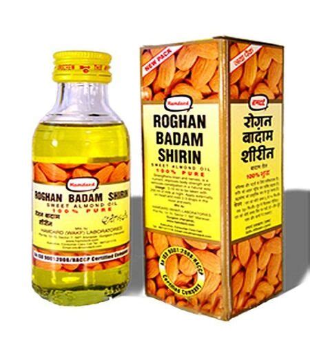 Unani Medicine HAMDARD ROGHAN BADAM SHIRIN OIL 25 Ml