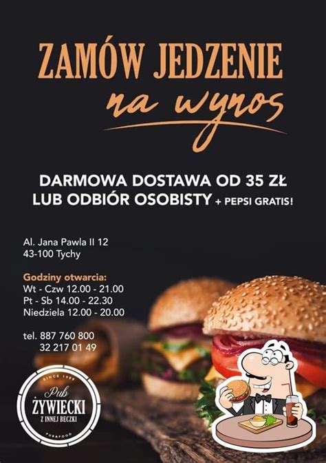 Menu At Pub Ywiecki Z Innej Beczki Tychy