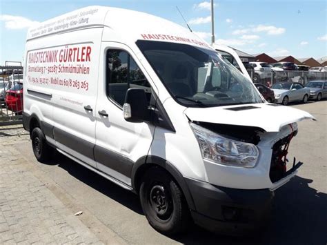 Ford Transit 2 0 TDCi 16V Eco Blue 170 Vehículo de desguace 2018 Blanco