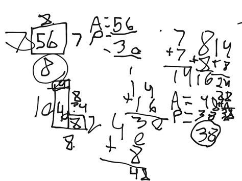 Perimeter And Area Math Showme