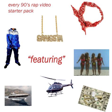 Every 90s Rap Video Starter Pack Rstarterpacks