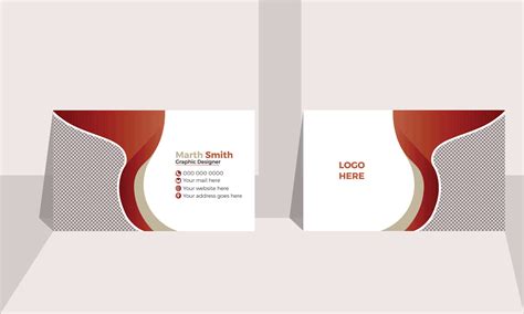 Minimalist Business Card Design 43504652 Vector Art at Vecteezy