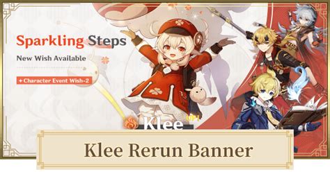 Genshin Gacha Banner For Klee Date And 4 Star Characters Gamewith