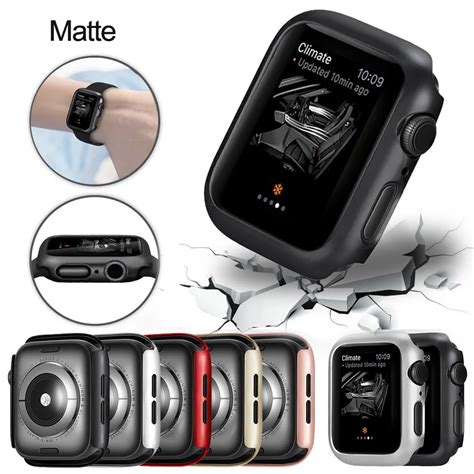 Funda Mate Para Apple Watch Series 6 5 4 38MM 44mm 40mm Carcasa