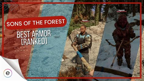 Sons of the Forests BEST Armors [All Ranked] - eXputer.com