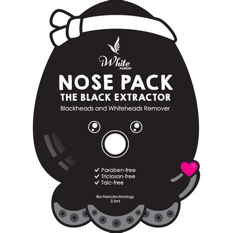 Iwhite Korea Nose Pack The Black Extractor Shopee Philippines